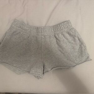 Garage Gray Sweat Shorts Soft Cotton Blend
